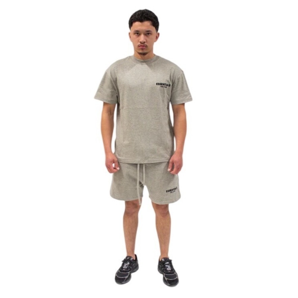 Fear of God Essentials T-Shirt Dark Oatmeal Men's Size XL 125BT212063F